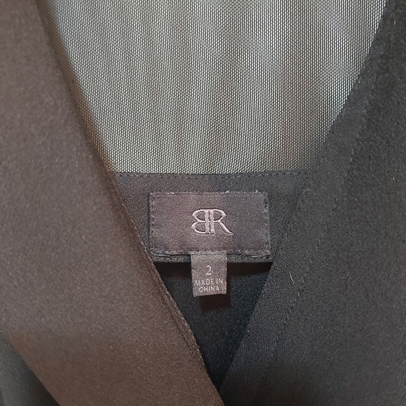 Banana Republic Black Jumpsuit with Sheer Size 2/4 - Picture 6 of 9